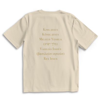 KÖNIG JESUS Oversized T-Shirt - True Words Kollektion