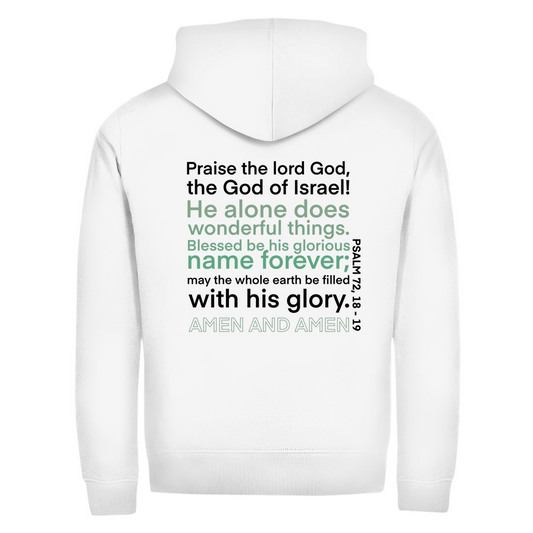 PSALM 72 Zip-Hoodie - True Words Kollektion