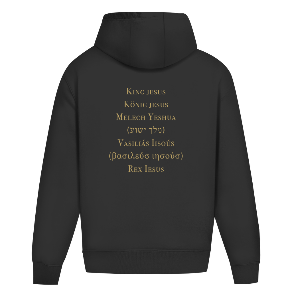 KÖNIG JESUS Oversized Hoodie - True Words Kollektion