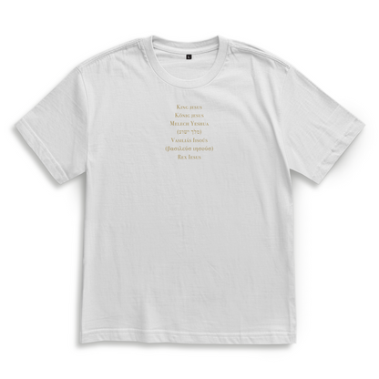 KÖNIG JESUS Oversized T-Shirt - True Words Kollektion