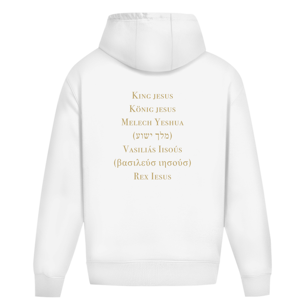 KÖNIG JESUS Oversized Hoodie - True Words Kollektion