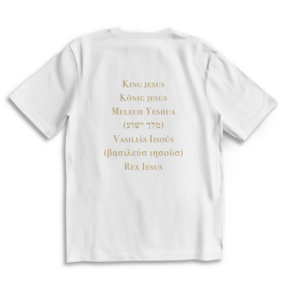 KÖNIG JESUS Oversized T-Shirt - True Words Kollektion